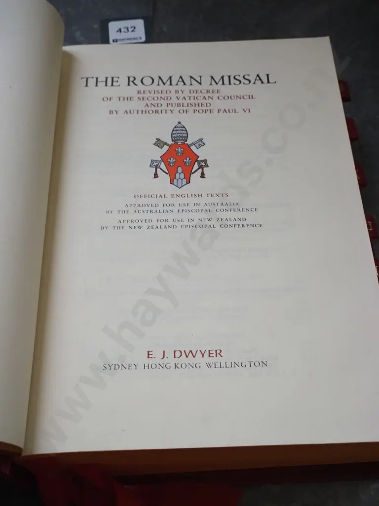 Roman Missal book Image 1++