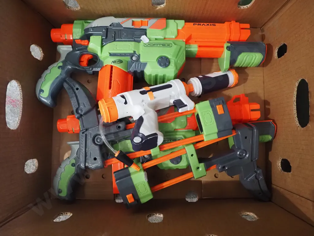 box of Nerf guns Image 1++