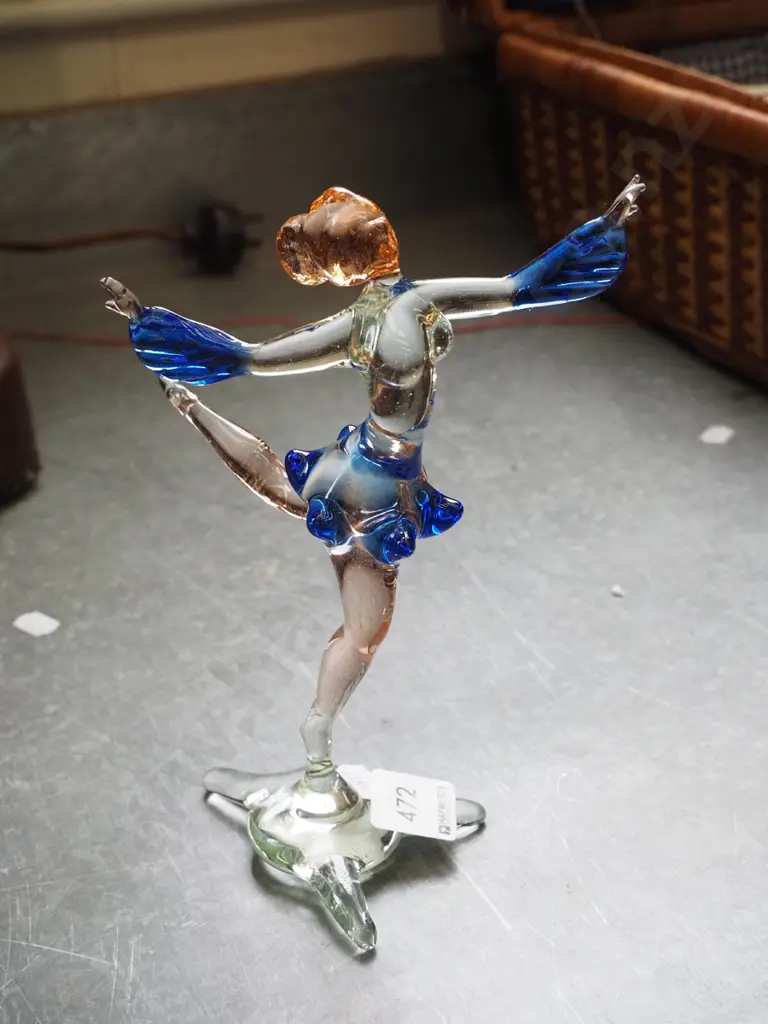 glass figurine - dancer H-200 Image 1++