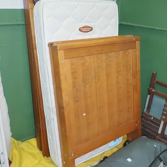 Touch Wood NZ made babies cot - tidy condition