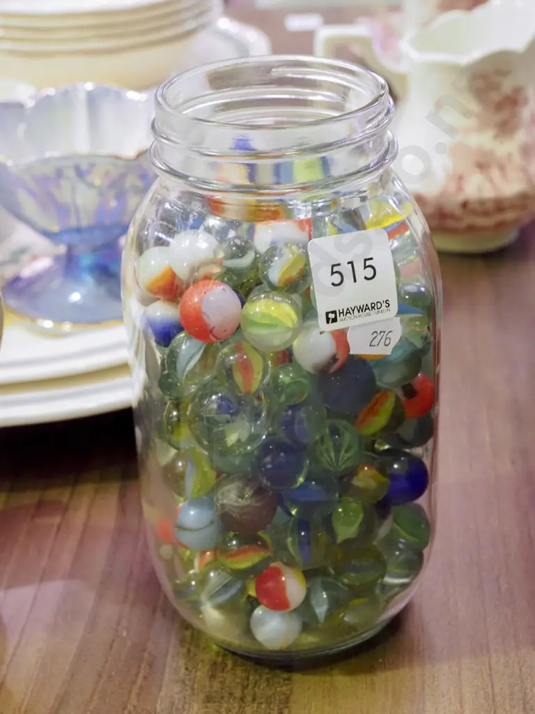 jar of marbles Image 1++