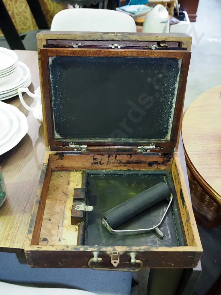 vintage Duplicator screen printing box Image 1++