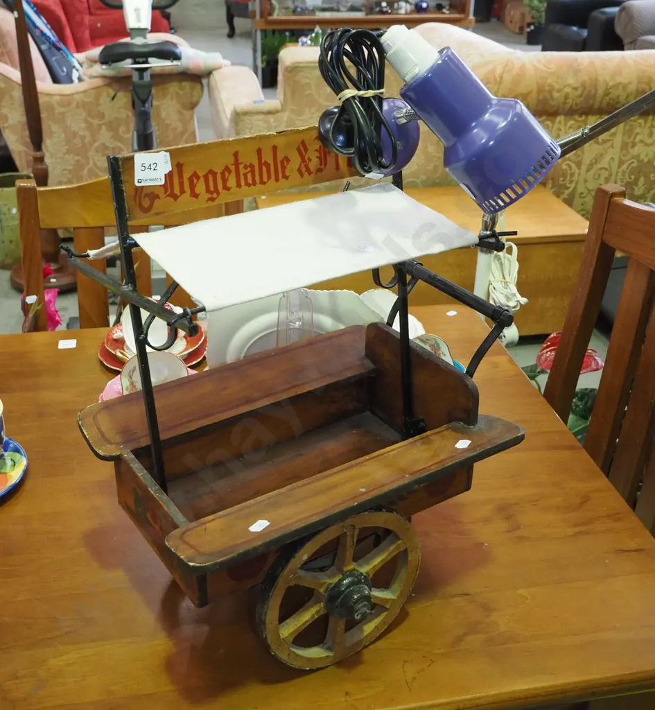 novelty fruit and vegetable bowl, retro purple headboard light Image 1++