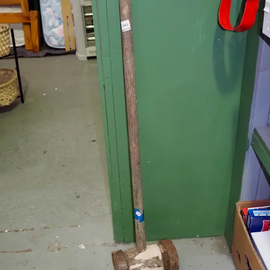 wooden sledge hammer