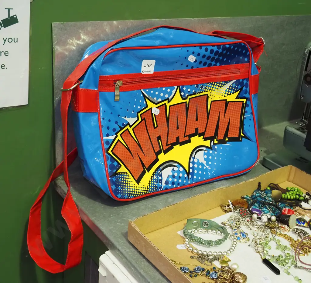 comic book themed holdall Image 1++