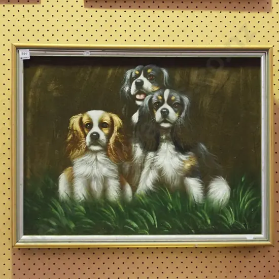 painting on fabric - puppy dogs