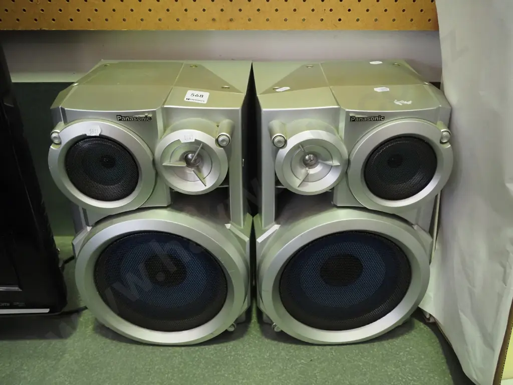 2x Panasonic speakers Image 1++