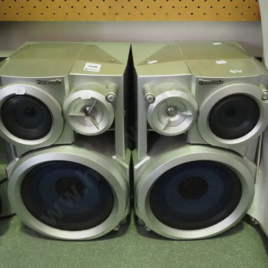 2x Panasonic speakers