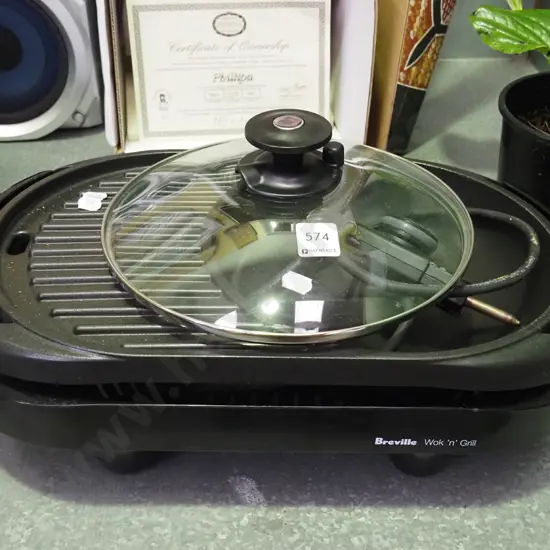 Breville wok and grill