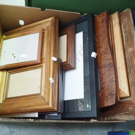 box of picture frames