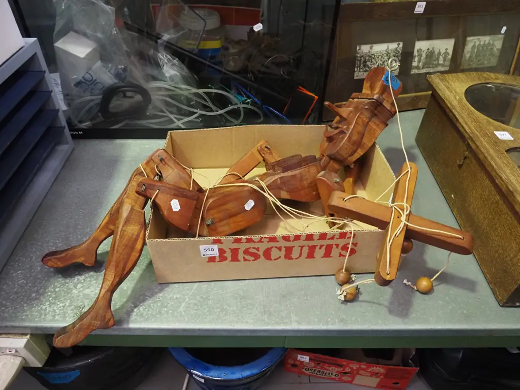 homemade wooden puppet Image 1++