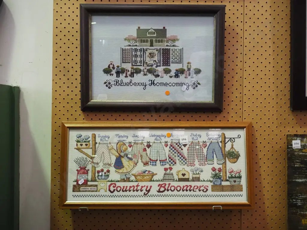 2x framed needleworks Image 1++