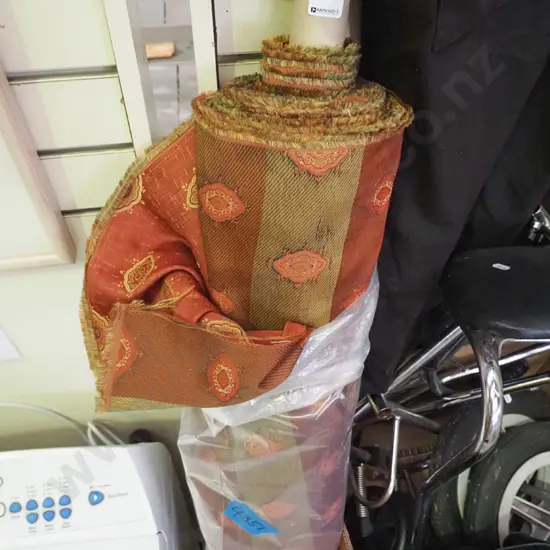 large bolt of upholstery fabric