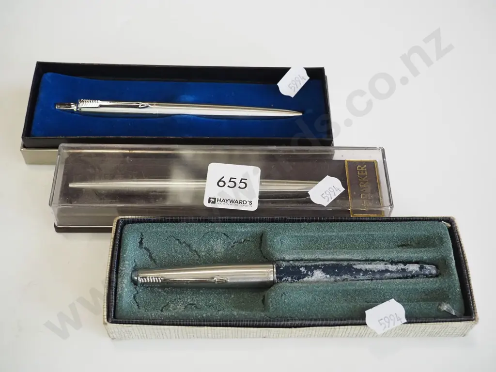 3x Parker pens Image 1++