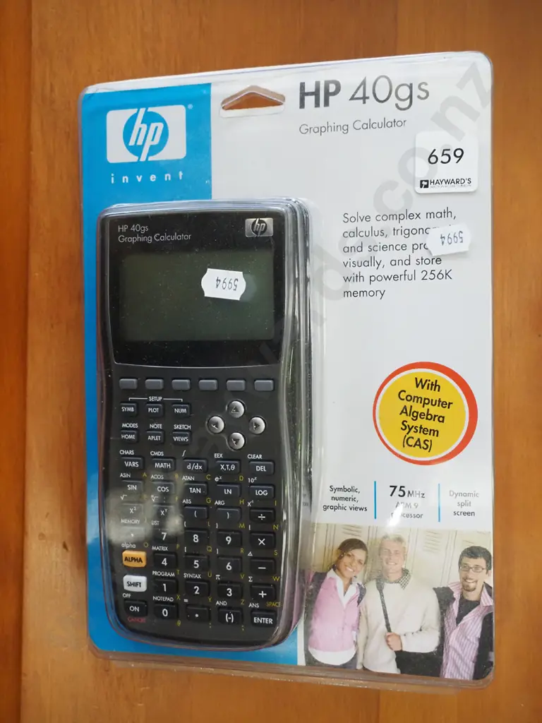 Hp graphing calculator with box Image 1++