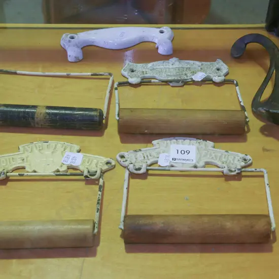 vintage toilet roll holders, coat hook