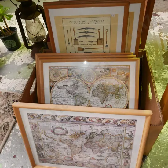 box of digital prints