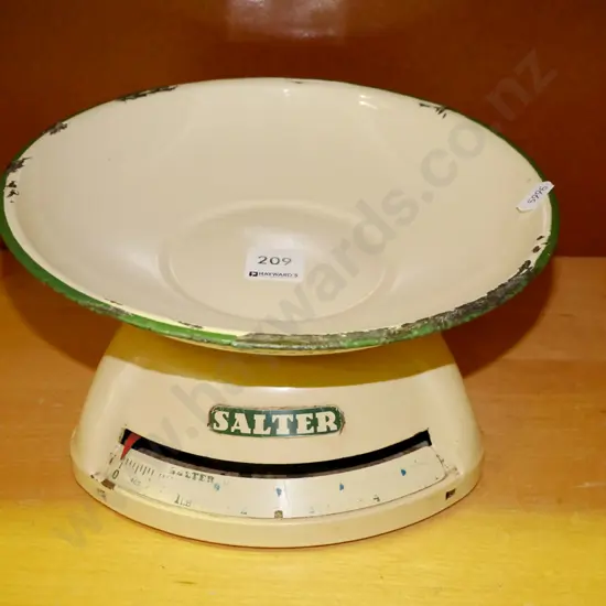vintage Salter scales