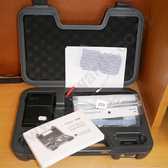 Intelect stimulator kit, Ricoh XR/2S 35mm camera with flash