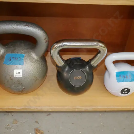 3x hand weights