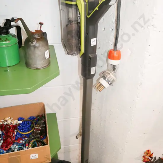 Ryobi stick vacuum and accessories - no battery