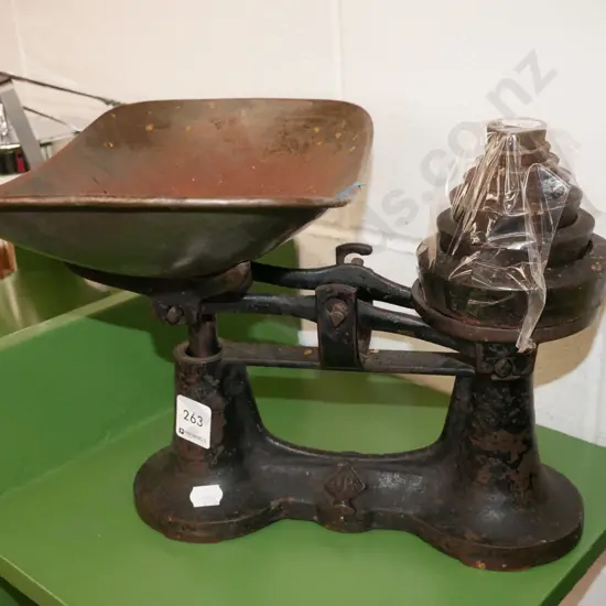 vintage balance scales