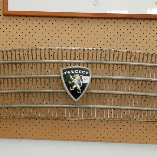 Puegot automobile grill