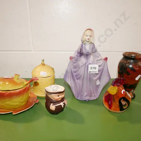 figurines, vases, jugs, Carlton Ware etc