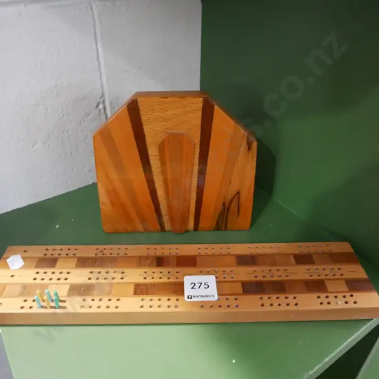 Sovereign Ware cribbage scorer, book end