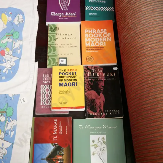 Maori language and other books