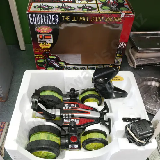 Equalizer remote control  vehicle