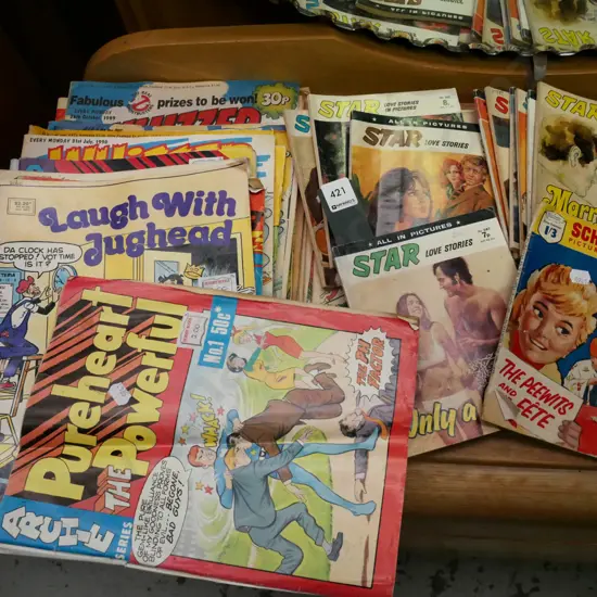 Archie, Schoolgirl, Star and other retro comics