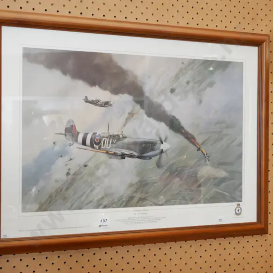 framed print - The Spitfire Strikes