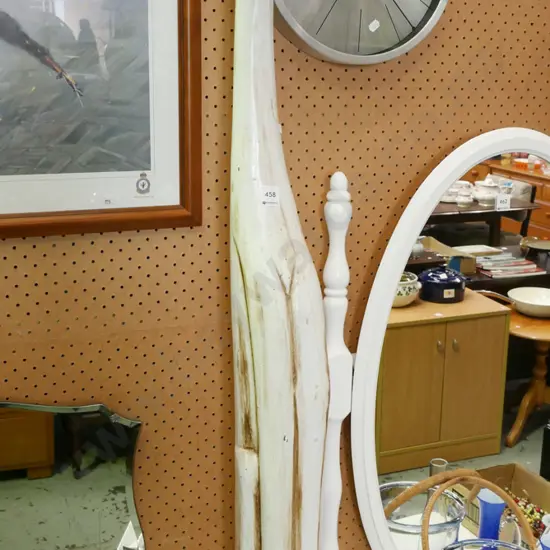 large wooden cat figurine H-1230