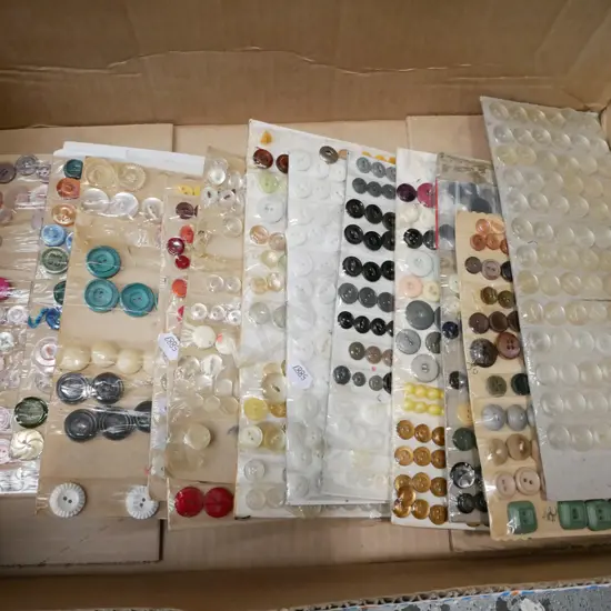 box of buttons