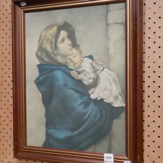 framed print - mother and daughter