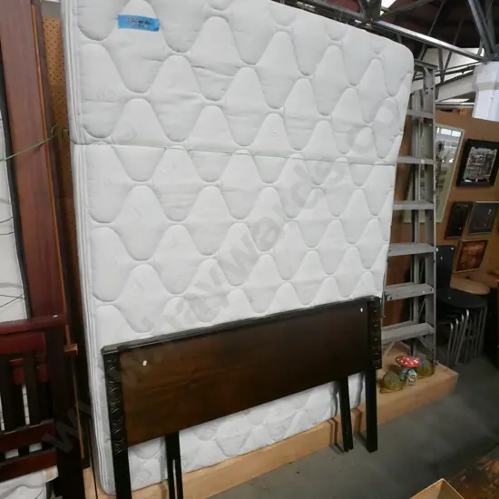 queen bed base matteess and headboard