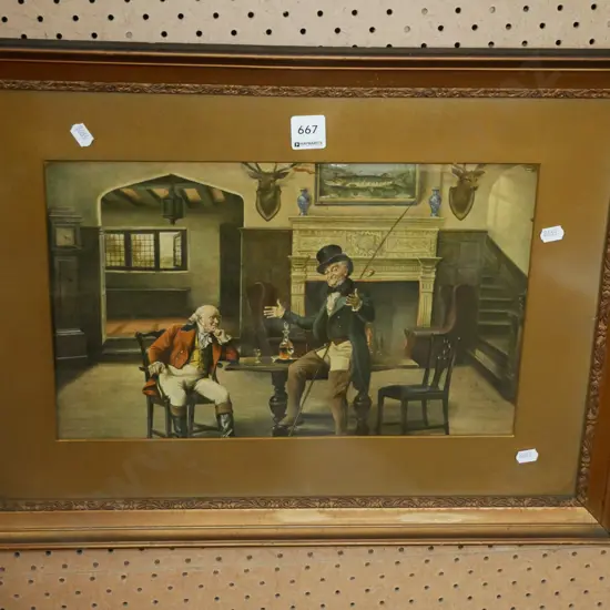 framed print - fishing stories