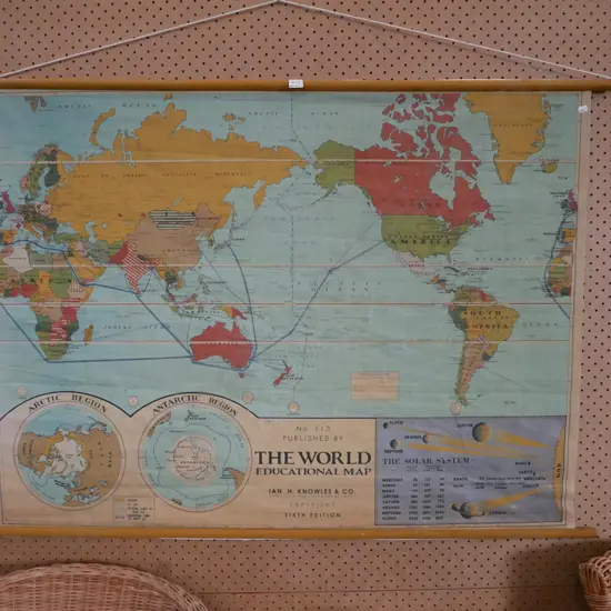 old school world map