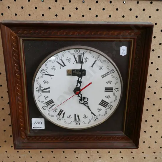 retro wall clock