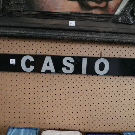 Casio sign