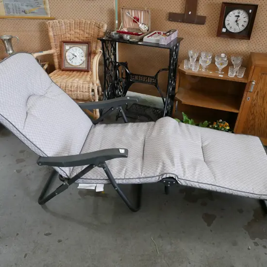 foldaway sun lounger