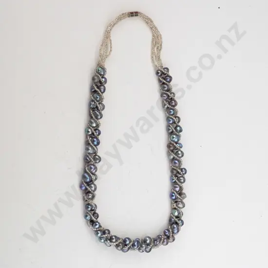 freshwater pearl necklace