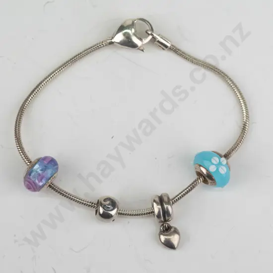 silver bracelet stamped 925
