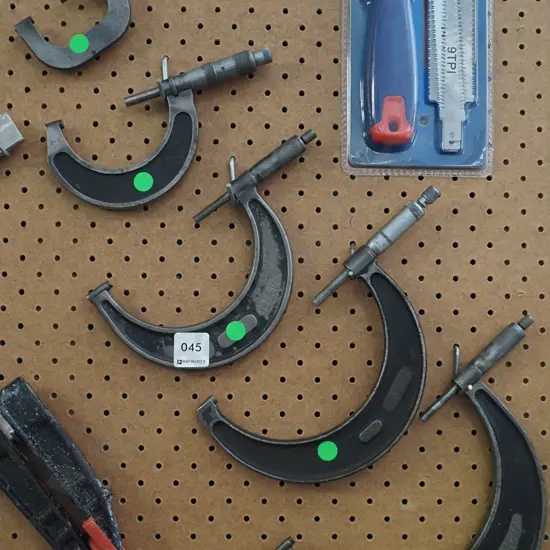 NZR graduated micrometers - green dots