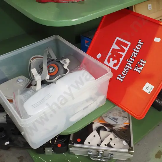 boxed 3M respirator kit