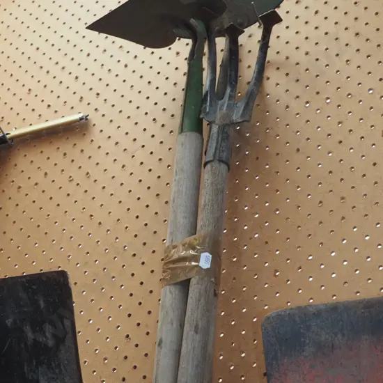 garden tools; hoes, cultivator