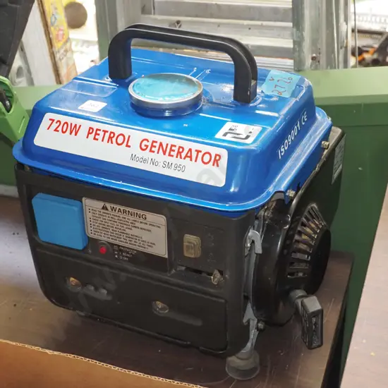 720W petrol generator