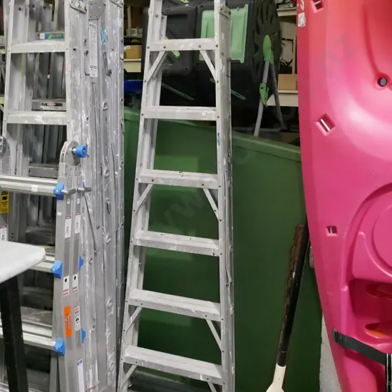 6 step aluminium ladder