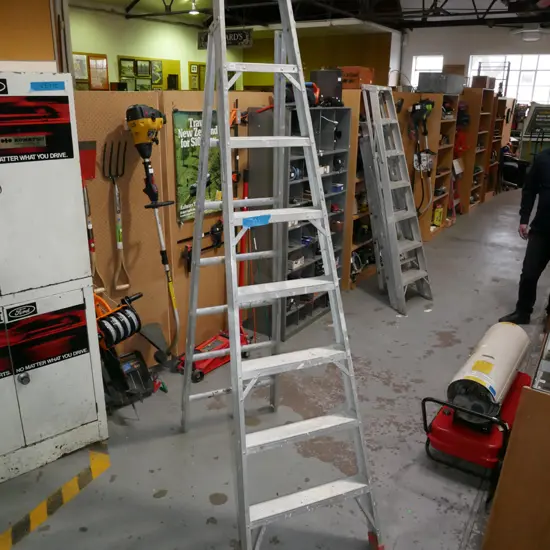 7 step aluminium ladder